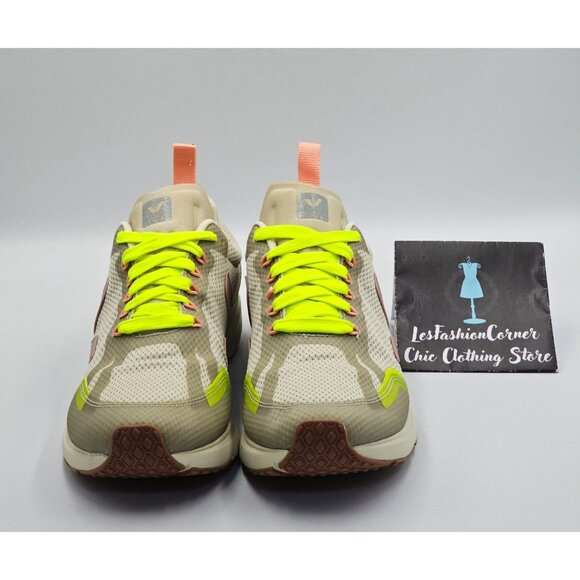 VEJA Women's Natural Babe Jaune Fluo Condor 2 Alveomesh  Running Shoes Sz 10 251 - Picture 9 of 16